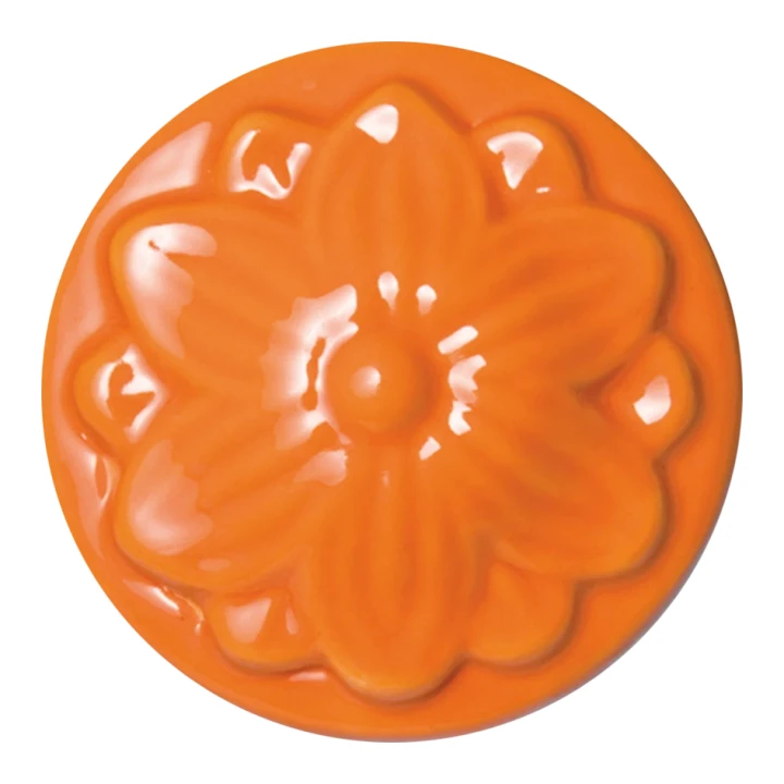 Szkliwo Colorobbia Bellissimo B902 Apricot Stone - próbka wypalonego szkliwa