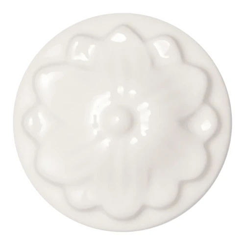 Szkliwo Colorobbia Bellissimo B905 Snow Queen - próbka wypalonego szkliwa