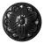 Szkliwo Colorobbia Bellissimo B908 Black Swan - próbka wypalonego szkliwa