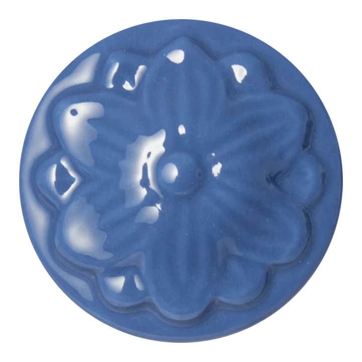Szkliwo Colorobbia Bellissimo B929 Blue Hawaii - próbka wypalonego szkliwa