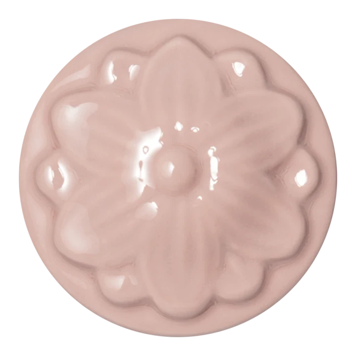 Szkliwo Colorobbia Bellissimo B951 Powderpuff - próbka wypalonego szkliwa