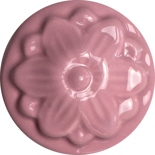 Szkliwo Colorobbia Bellissimo B952 Flamingo - próbka wypalonego szkliwa