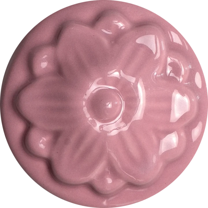 Szkliwo Colorobbia Bellissimo B952 Flamingo - próbka wypalonego szkliwa