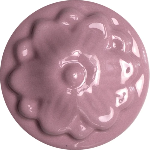 Szkliwo Colorobbia Bellissimo B953 Dusty Rose - próbka wypalonego szkliwa