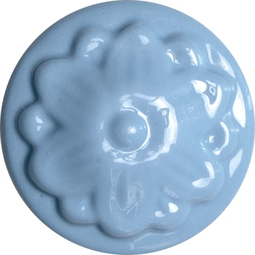 Szkliwo Colorobbia Bellissimo B958 Caroline Blue - próbka wypalonego szkliwa