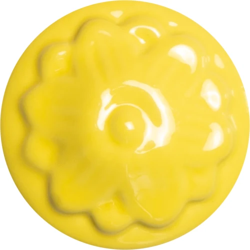 Szkliwo Colorobbia Bellissimo B975 Sunflower - próbka wypalonego szkliwa
