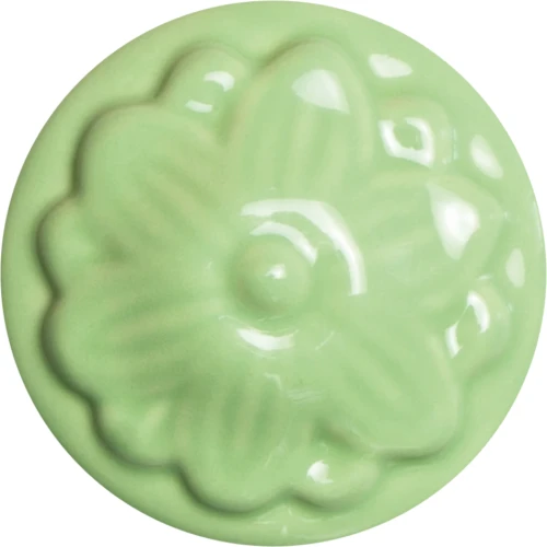 Szkliwo Colorobbia Bellissimo B978 Pistachio - próbka wypalonego szkliwa