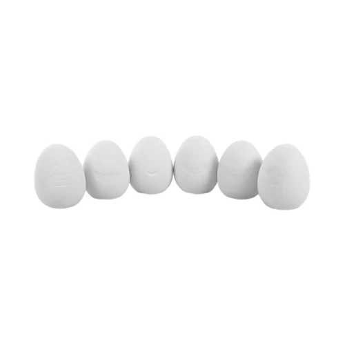 Ozdoba biskwitowa jajko wielkanocne emoji H 6 cm