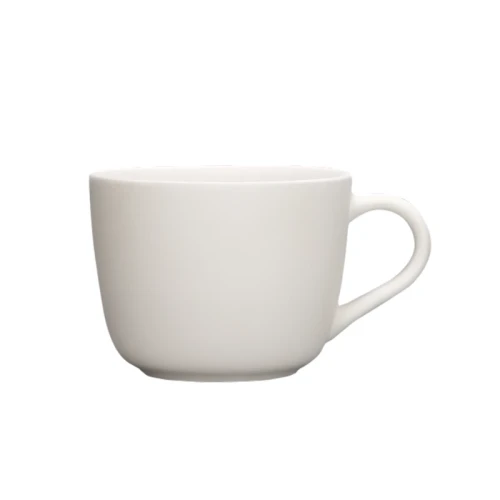 Kubek biskwitowy do szkliwienia Latte szeroka filiżanka z uchwytem