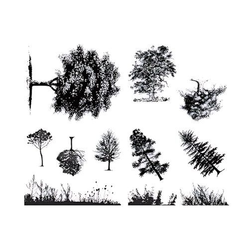 Szablon do sitodruku Mayco Botanical Trees