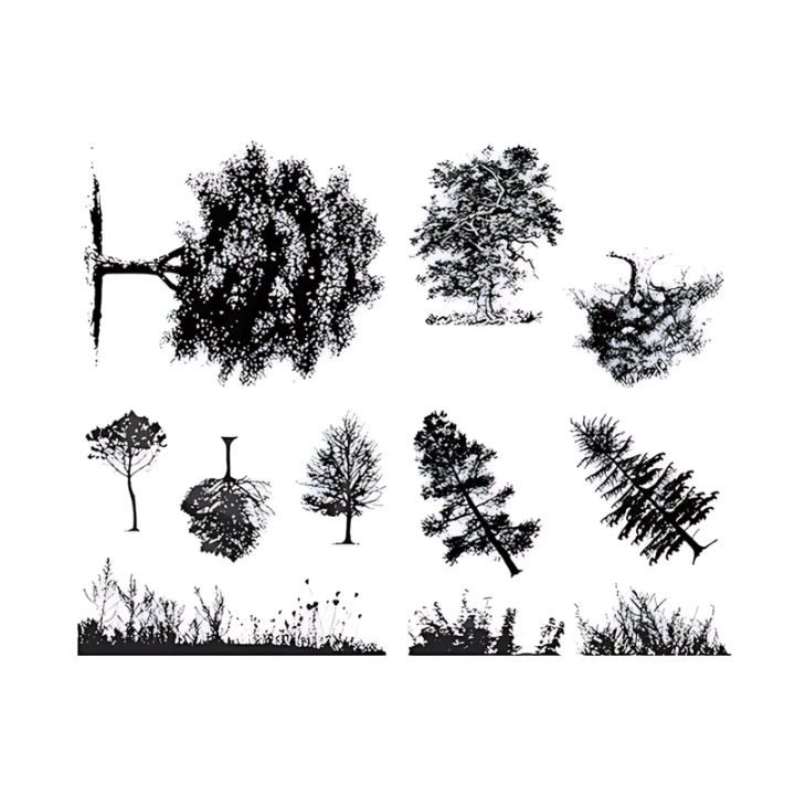 Szablon do sitodruku Mayco Botanical Trees