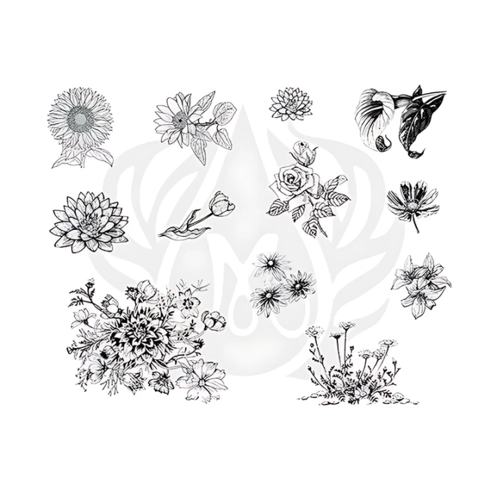 Szablon sitodrukowy Mayco Flowers 2 do ceramiki