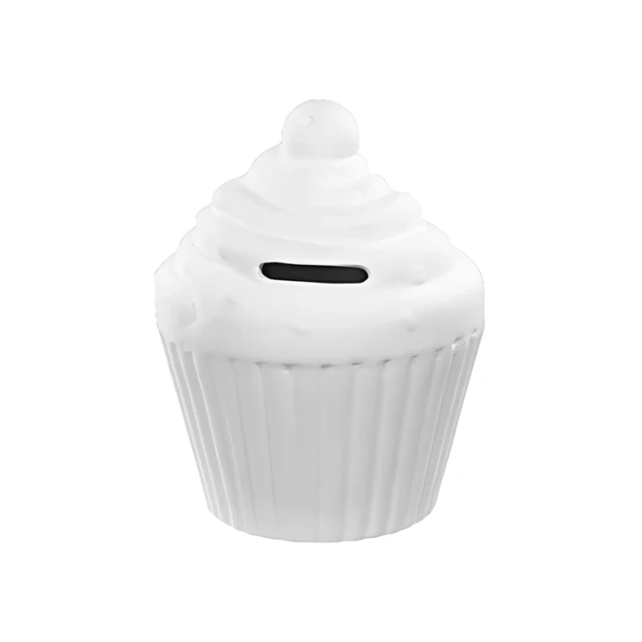 Skarbonka biskwitowa w kształcie babeczki (cupcake)