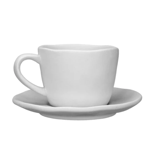 Kubek biskwitowy do szkliwienia Mokka Cup Set organic ø 6,5/10,5 × H 5,5 cm 40 m — zdjęcie 1
