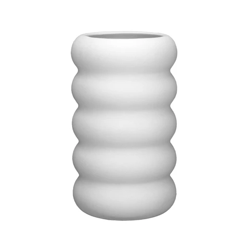 Wazon biskwitowy Michli Vase x ø 9,5 × H 16 cm – karton 8 szt. — zdjęcie 1