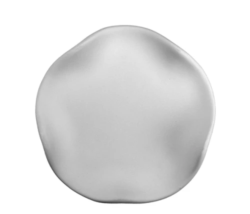 Akcesoria kuchenne biskwitowe Ruffle Spoon Rest cm ø 14 × H 3,5 cm – karton 12 s — zdjęcie 1