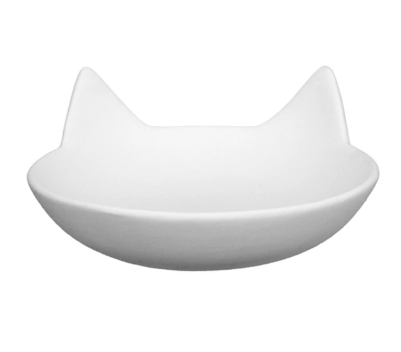 Miska biskwitowa dla zwierząt z uszami kota, śr. 12 cm