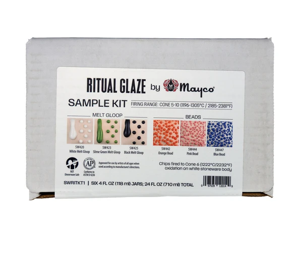 Szkliwo ceramiczne Mayco Stoneware SWRITKT1 Paints & Glazes / MAYCO Kits: 473 ml — zdjęcie 1