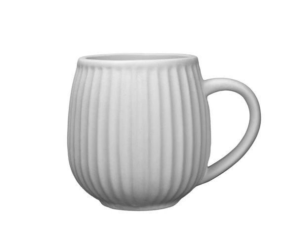 Kubek kamionkowy Stoneware Riffle Mug H 12 cm, ø 9,5 cm ø 9,5 × H 12 cm 600 ml – — zdjęcie 1