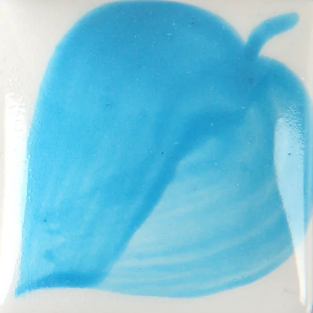 Farba podszkliwna Duncan E-Z Stroke EZ027 Blue Turquoise - wypał 999°C (Cone 06)