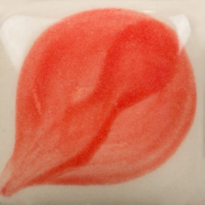 Farba podszkliwna Duncan E-Z Stroke EZ057 Coral Red - wypał 1305°C (Cone 10)