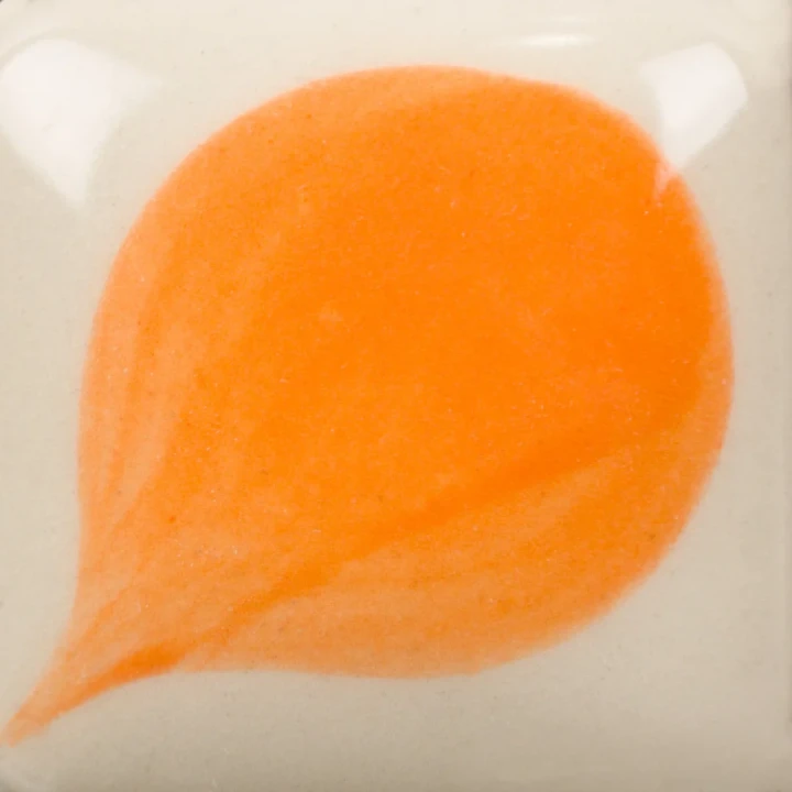 Farba podszkliwna Duncan E-Z Stroke EZ058 Poppy Orange - wypał 1222°C (Cone 6)