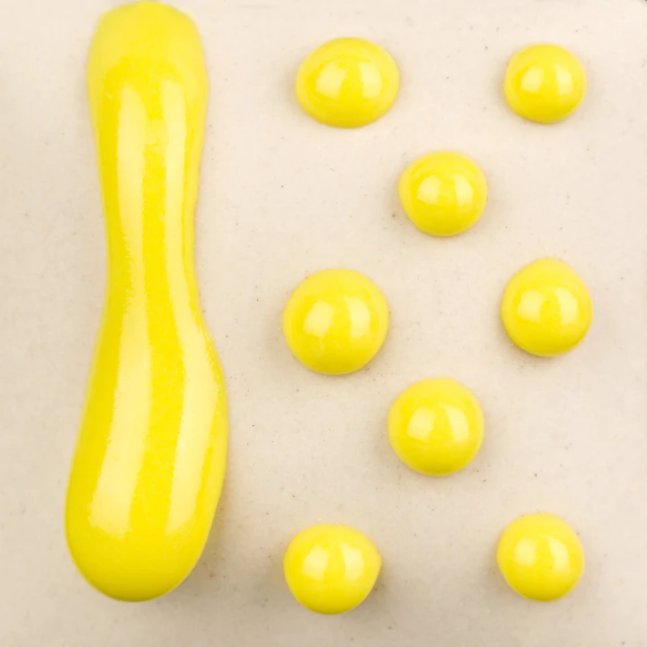 Szkliwo Mayco Stoneware SW421 Yellow Melt Gloop - wypał 1222°C (Cone 6)