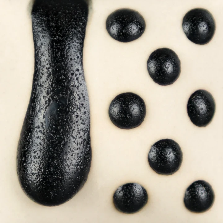 Szkliwo Mayco Stoneware SW425 Black Melt Gloop - wypał 1305°C (Cone 10)