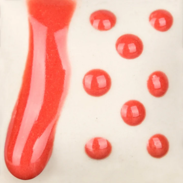 Szkliwo Mayco Stoneware SW429 Red Melt Gloop - wypał 1305°C (Cone 10)