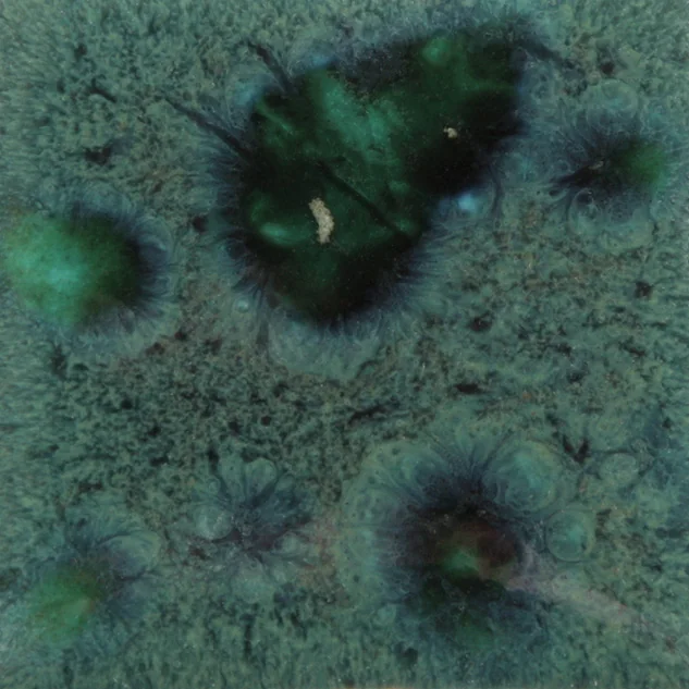 Szkliwo Mayco Jungle Gems CG713 Peacock Green - wypał 999°C (Cone 06)