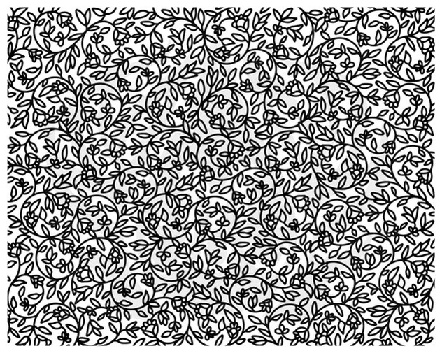 Szablon do sitodruku Mayco Floral Filagree DSS204