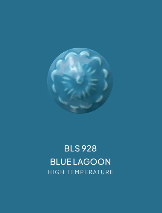 Szkliwo Colorobbia Bellissimo B928 Blue Lagoon - wypał 1250°C (Cone 8)