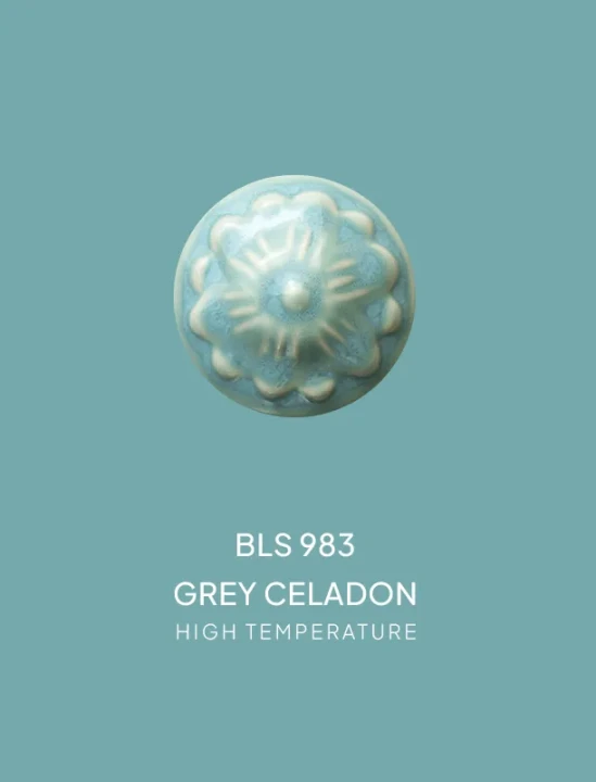 Szkliwo Colorobbia Bellissimo B983 Grey Celadon - wypał 1250°C (Cone 8)