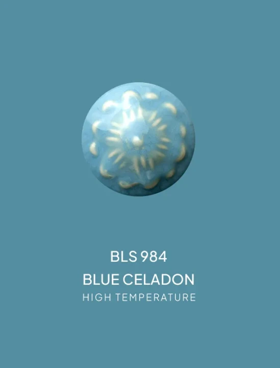 Szkliwo Colorobbia Bellissimo B984 Blue Celadon - wypał 1250°C (Cone 8)
