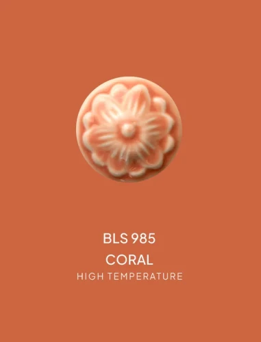 Szkliwo Colorobbia Bellissimo B985 Coral - wypał 1250°C