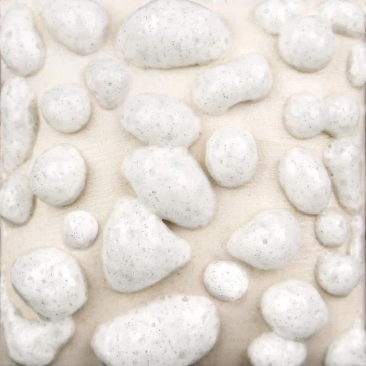 Szkliwo Mayco Stoneware SW460 White Moon Rocks - wypał 1222°C (Cone 6)