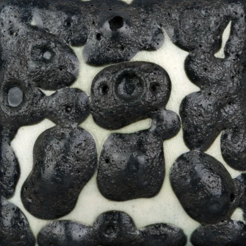 Szkliwo Mayco Stoneware SW465 Black Moon Rocks - wypał 1305°C (Cone 10)